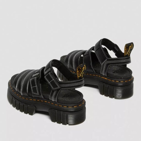 Dr. Martens Ricki Nappa Lux Leather 3 Strap Sandal - Picture 8 of 11